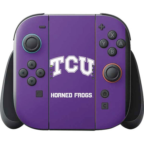 Texas Christian University TCU Horned Frogs Nintendo Switch 2 (2025) with Joy-Con Skin